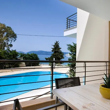 Villa Deluxe Kefalonia Amaryllis 1 Bedroom Outdoor Pool