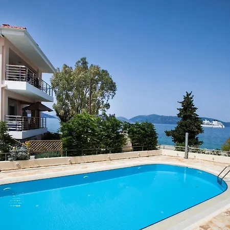 Deluxe Kefalonia Amaryllis 1 Bedroom Outdoor Pool 凯法米洛斯
