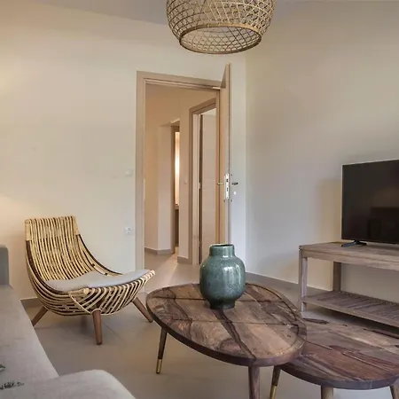 别墅 Deluxe Kefalonia Amaryllis 1 Bedroom Outdoor Pool *