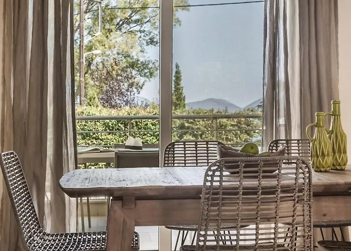 Deluxe Kefalonia Amaryllis 1 Bedroom Outdoor Pool * Kefalonia Island