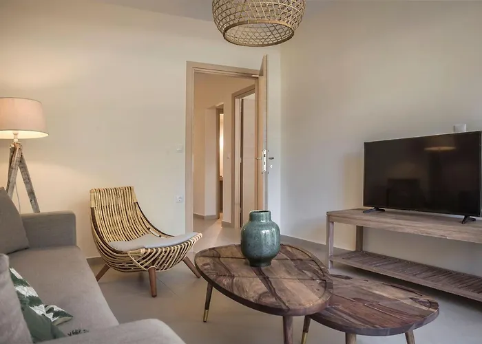 Villa Deluxe Kefalonia Amaryllis 1 Bedroom Outdoor Pool *